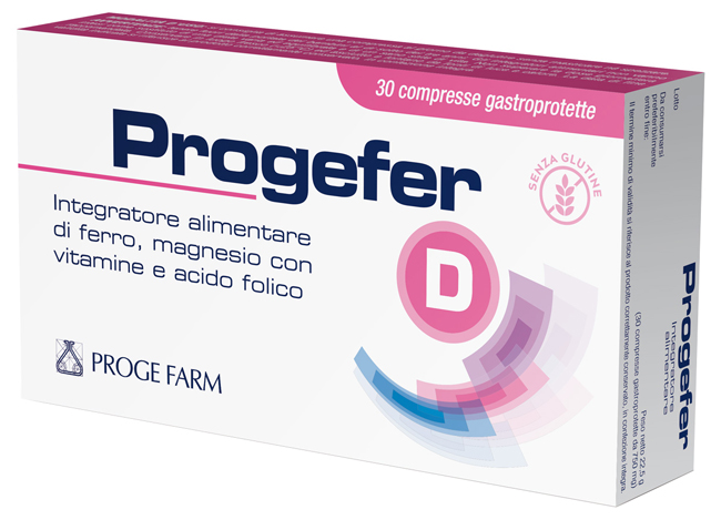 Progefer D 30 compresse Gastroprot