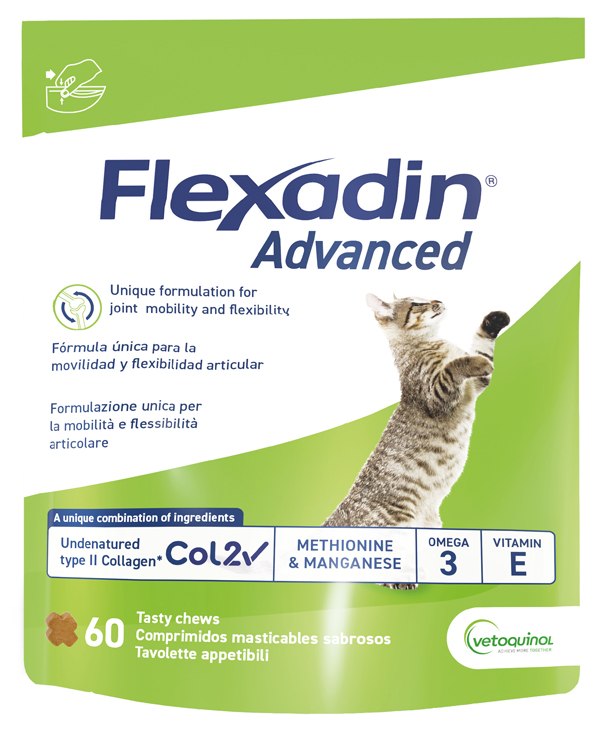 Flexadin Advanced Gatto 60 tavolette
