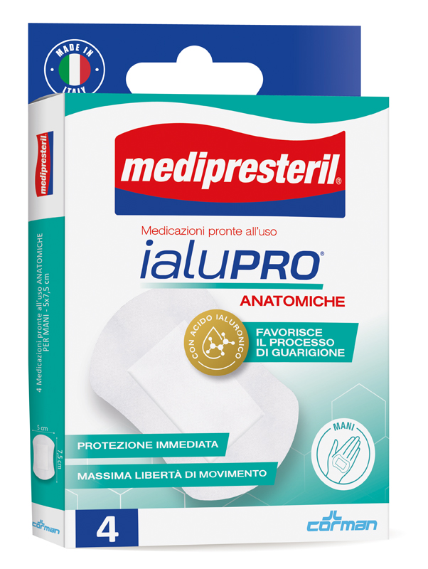 Medipresteril Ialupro Mani 4 pezzi