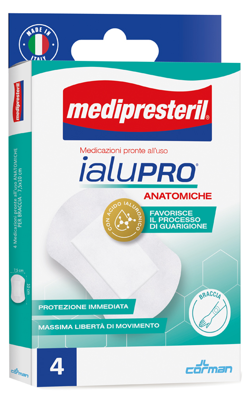 Medipresteril Ialupro Bracc 4 pezzi