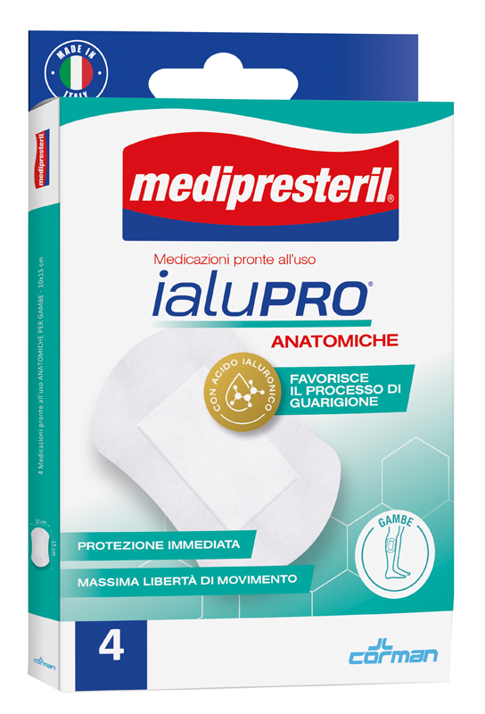 Medipresteril Ialupro Gambe 4 pezzi