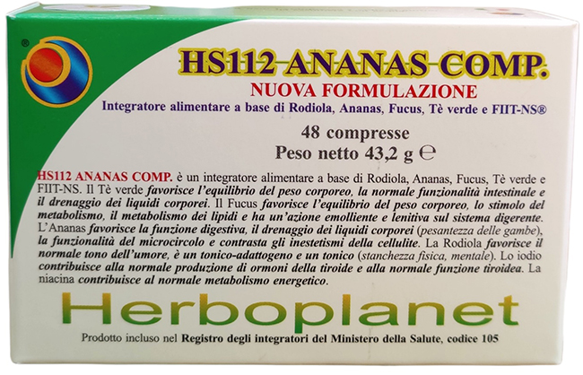 HS112 Ananas Comp 48 compresse