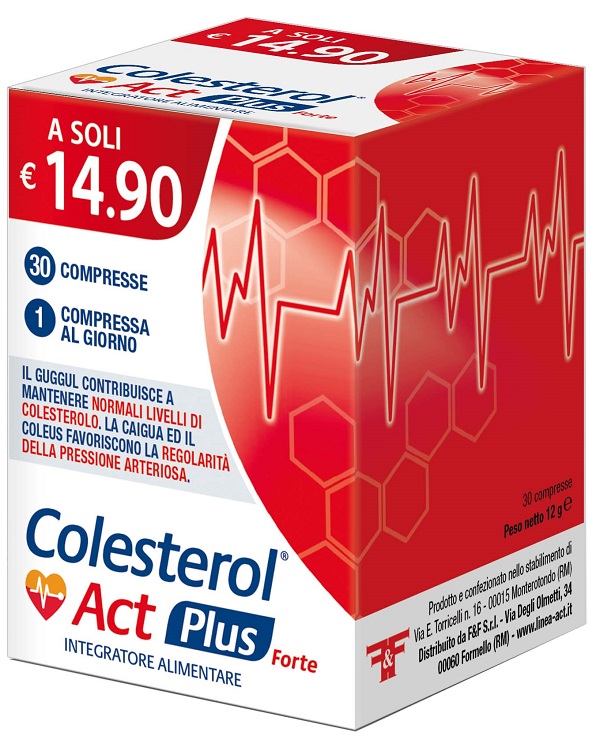 Colesterol Act Plus Forte 30 compresse