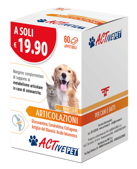 Active Pet Articolazioni 60 compresse