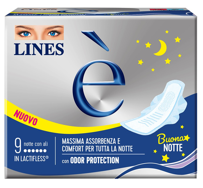 Lines E' Notte CP 9 pezzi
