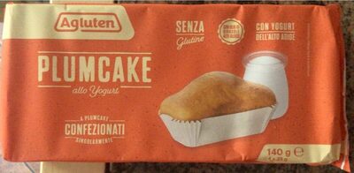 Agluten Plum Cake Yogurt 4 pezzi