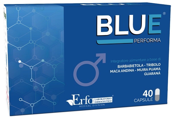 Blue Performa 40 capsule