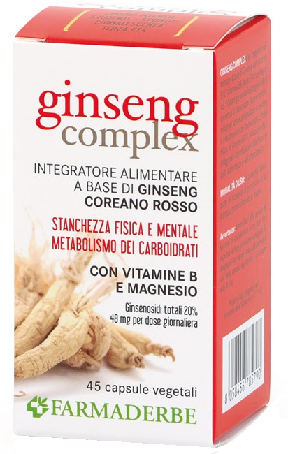 Ginseng Complex 45 capsule Vegetali
