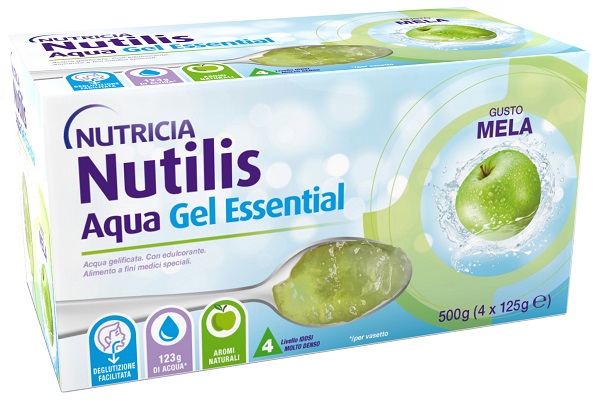 Nutilis Aqua Gel Mela 4 pezzi