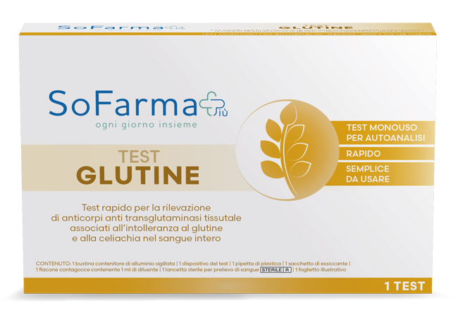 Selftest Glutine Sofarmapiu'