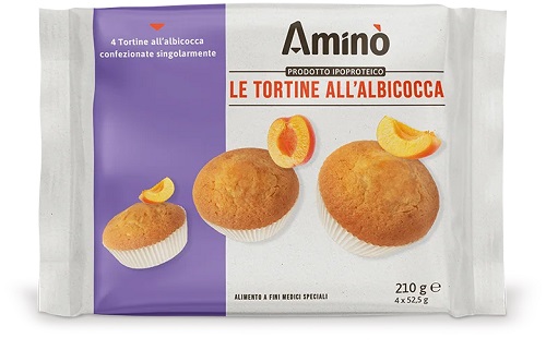 Amino Le Tortine Albicocca 4 pezzi