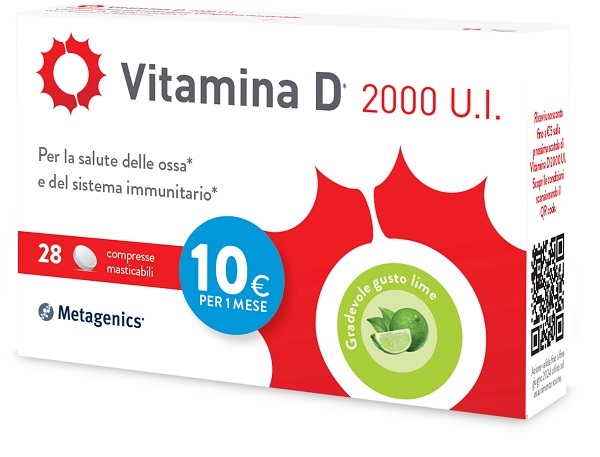 Vitamina D 2000UI 28 compresse Mastic