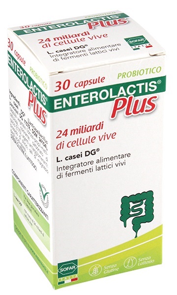Enterolactis Plus 30 capsule