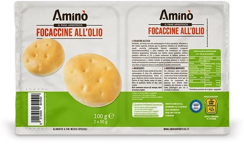 Amino Focaccine Olio 100 g