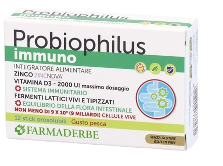 Probiophilus Immuno 12 stickpac