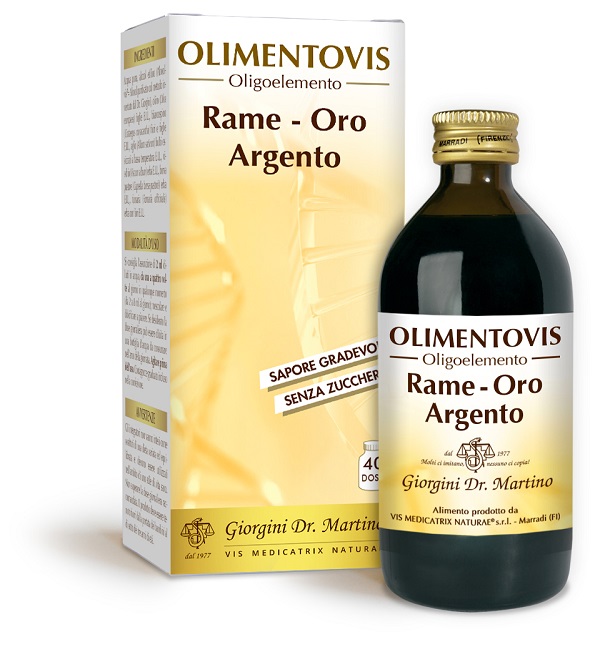 Rame Oro Argento Oliment 200 ml